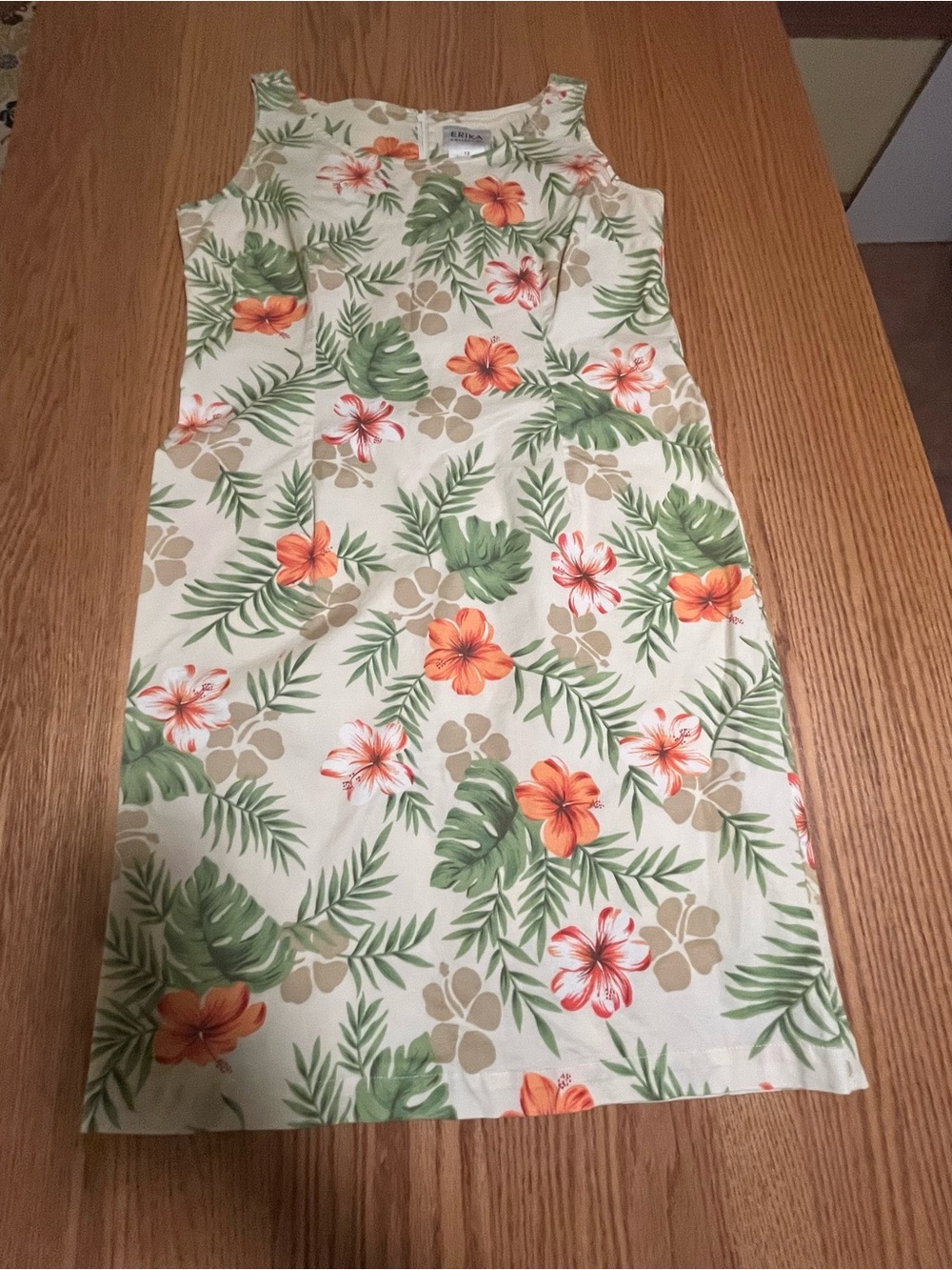 Erika Collection Tropical Floral Sheath Dress